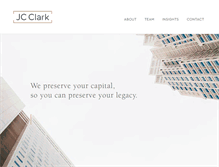 Tablet Screenshot of jcclark.com